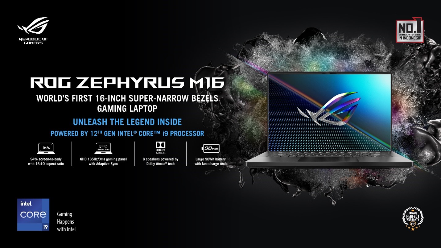 ROG Zephyrus M16, Laptop Untuk Content Creator Yang Powerful 1